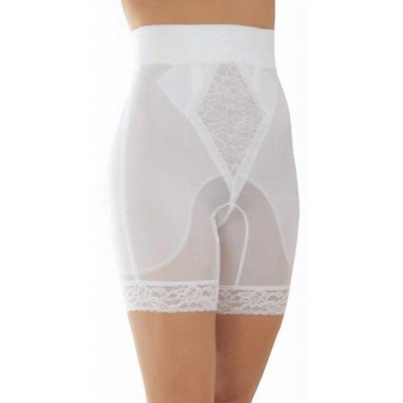 NEW RAGO diet minded 20 inch panty girdle in white